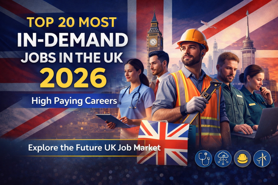 Top 20 Most In-Demand Jobs in the UK 2026