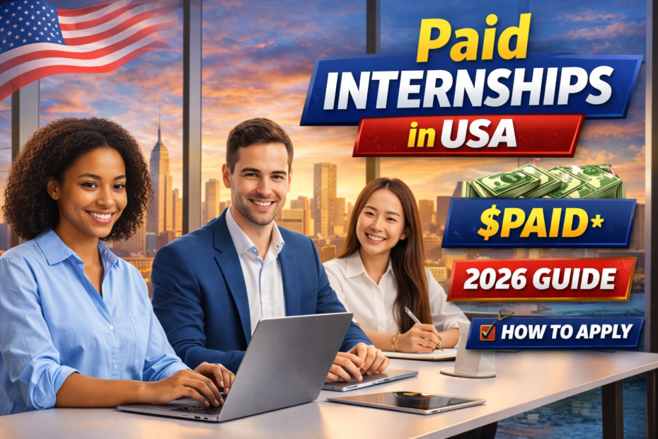 paid internships in usa for students